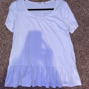 White Babydoll Top